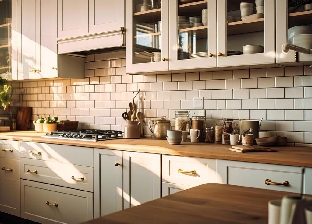 کاشی بین کابینتی