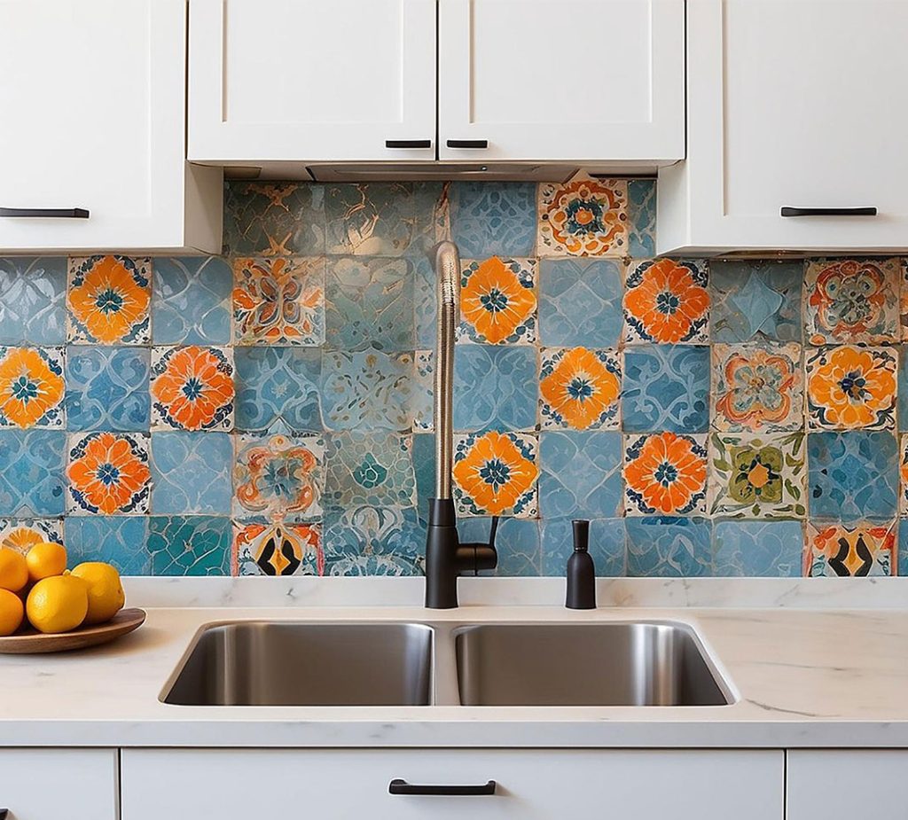 کاشی بین کابینتی