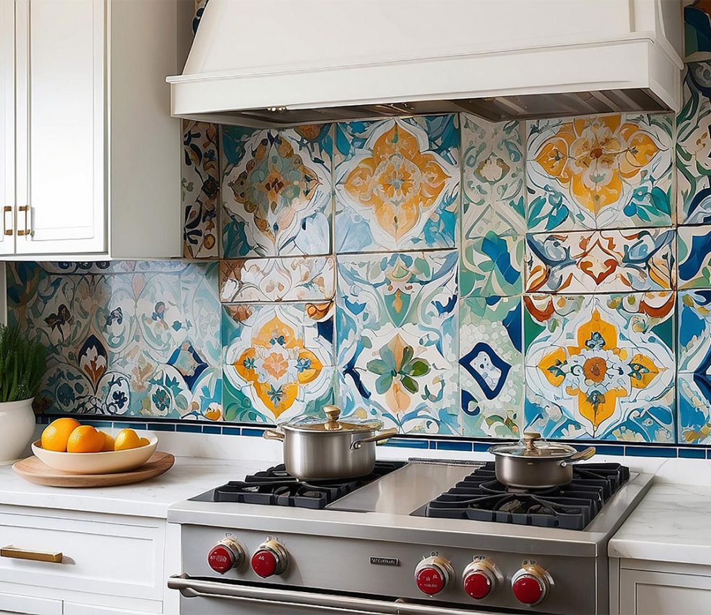 کاشی بین کابینتی