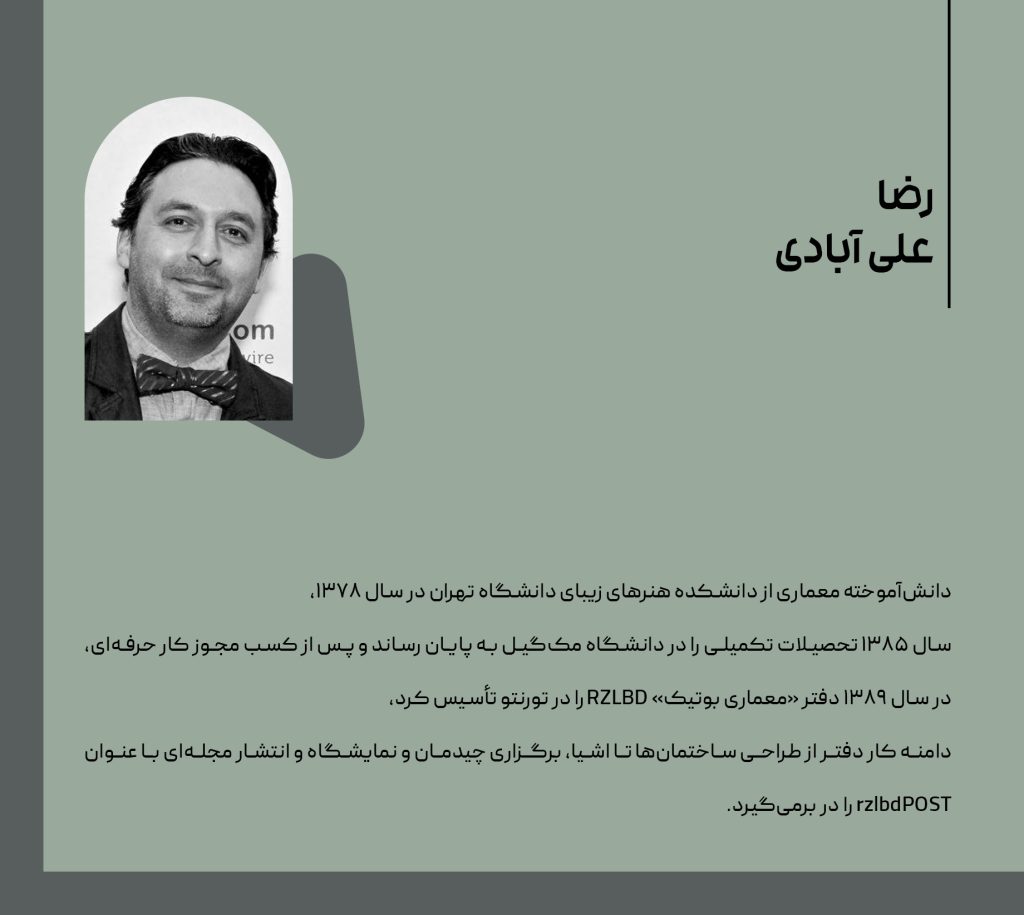 بیوگرافی رضا علی آبادی