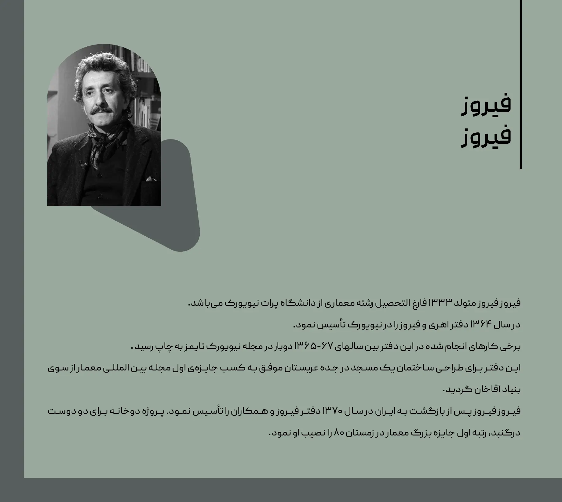 معرفی فیروز فیروز