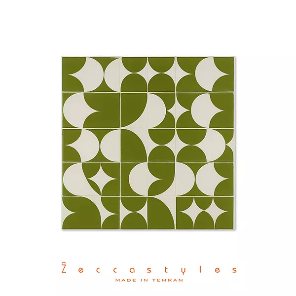 کاشی دست ساز نقشان مدل تاو