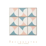 کاشی دست ساز نقشان مدل سپید