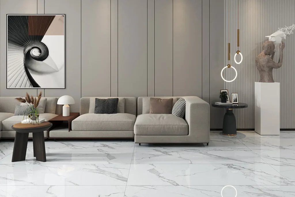 چگونه سرامیک کف را با مبلمان ست کنیم؟