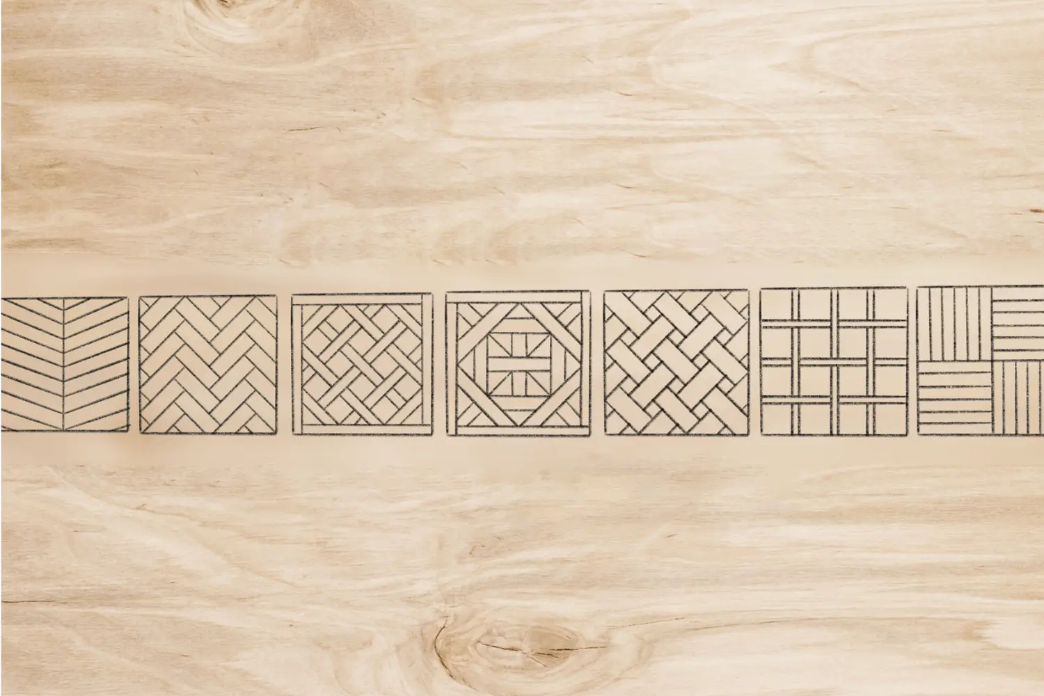 راهنمای کامل الگوهای پارکت کف و انتخاب بهترین طرح